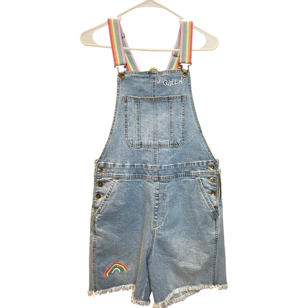 Target Collection Rainbow Short Overalls - Picture 2 of 9